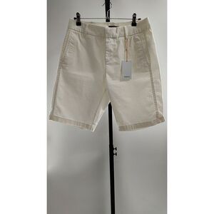 Quince Men Women Organic Stretch Cotton Chino Bermuda Shorts Ivory 8